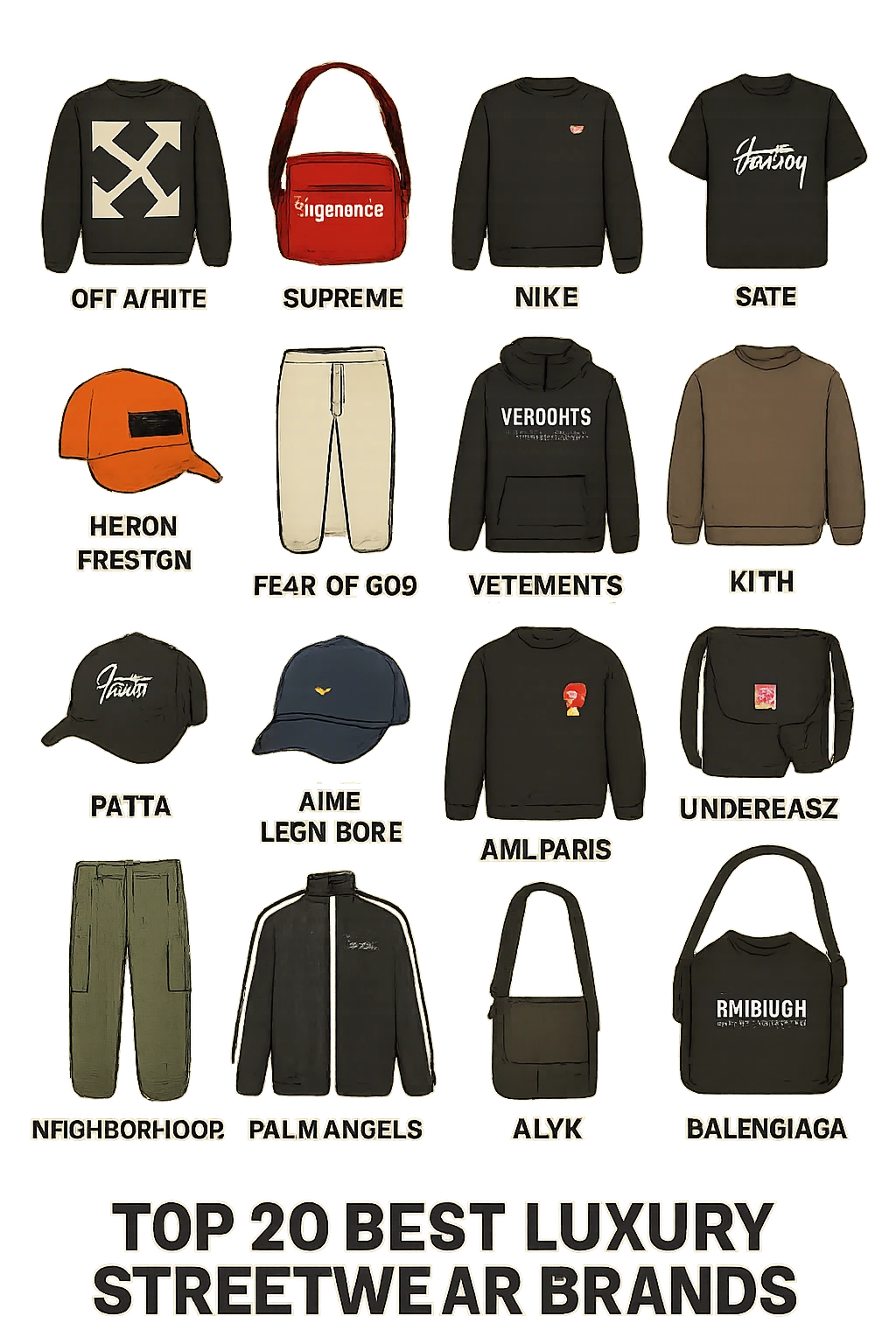 The 20 Best Luxury Streetwear Brands
