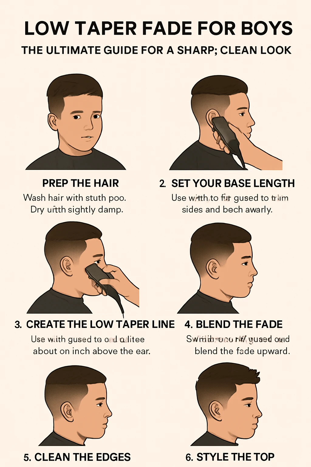 💇‍♂️ Step-by-Step Barber Guide