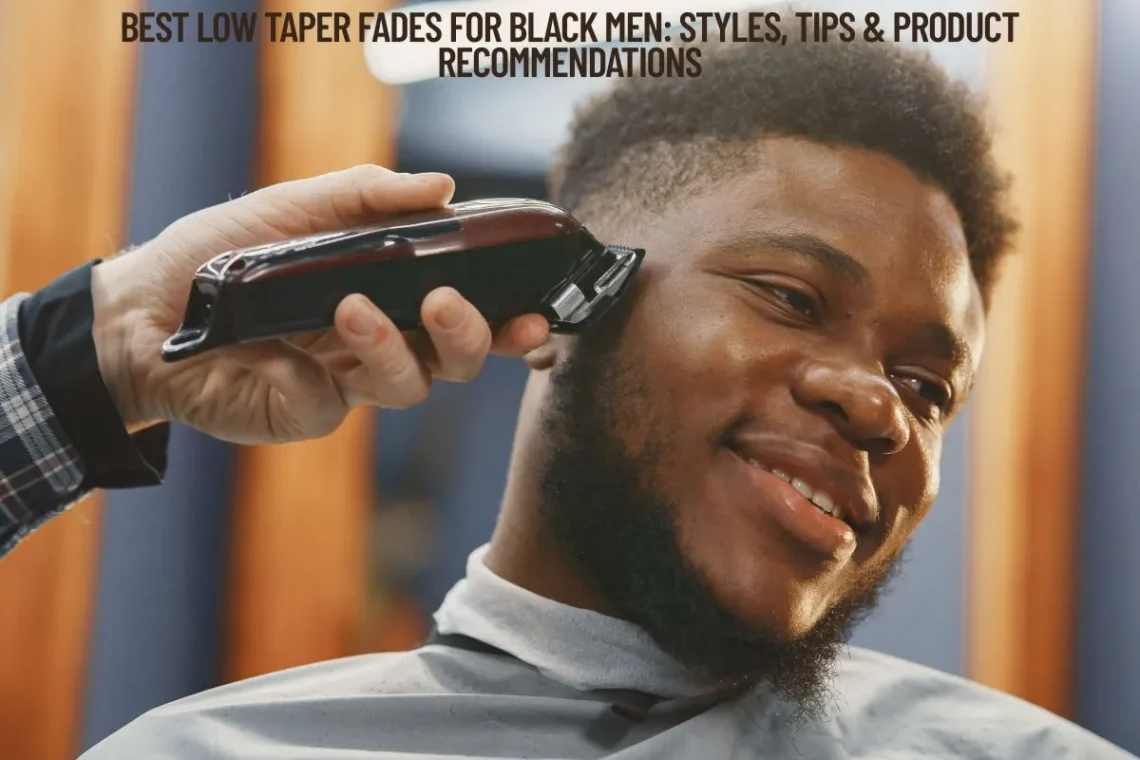 Best Low Taper Fades for Black Men