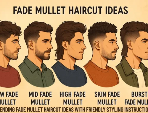 Trending Fade Mullet Haircut Ideas with Friendly Styling Instructions