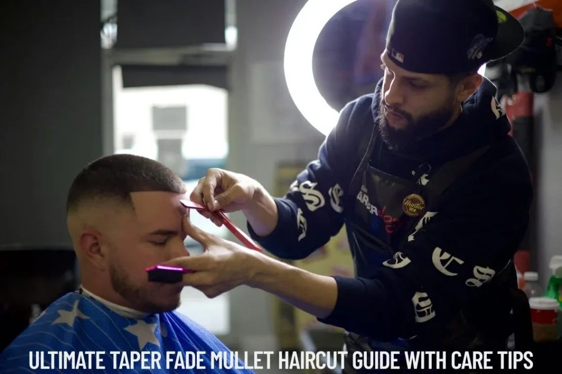 Ultimate Taper Fade Mullet Haircut Guide with Care Tips