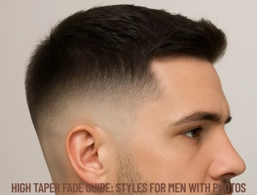 High Taper Fade Guide Styles for Men with Photos