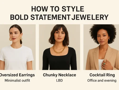 How to Style Bold Statement Jewellery – Essential Looks