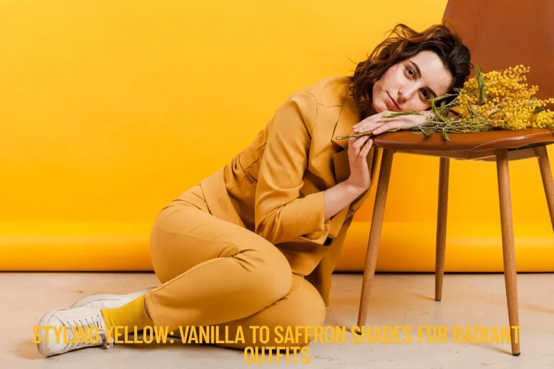 Styling Yellow Vanilla to Saffron Shades for Radiant Outfits