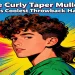taper mullet curly
