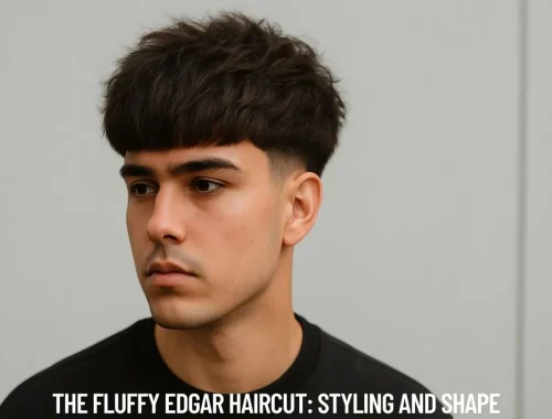The Fluffy Edgar Haircut Styling and Shape