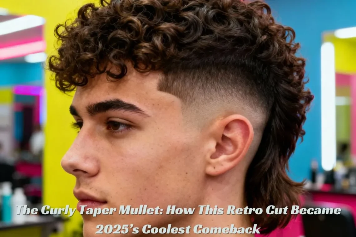 The Curly Taper Mullet How This Retro Cut Became 2025’s Coolest Comeback