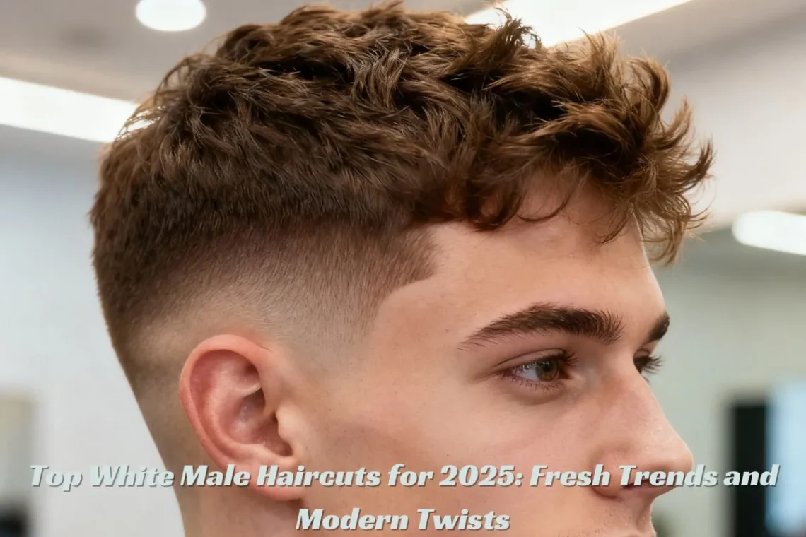 Top White Male Haircuts for 2025 Fresh Trends and Modern Twists