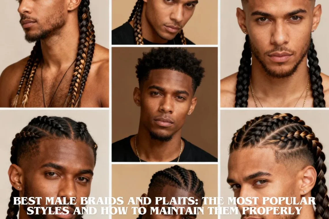 Best Male Braids and Plaits The Most Popular Styles and How to Maintain Them Properly