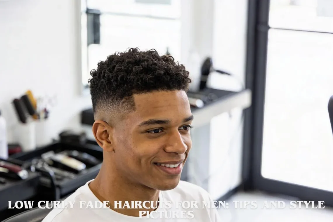 Low curly fade haircuts for men Tips and style pictures